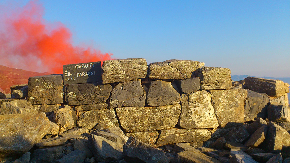 Det antikt torn på Faragi